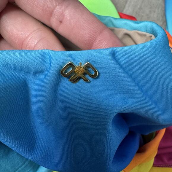 PQ X REVOLVE ALEX ONE PIECE SWIMSUIT IN RAINBOW SIZE SMALL - Picture 6 of 7